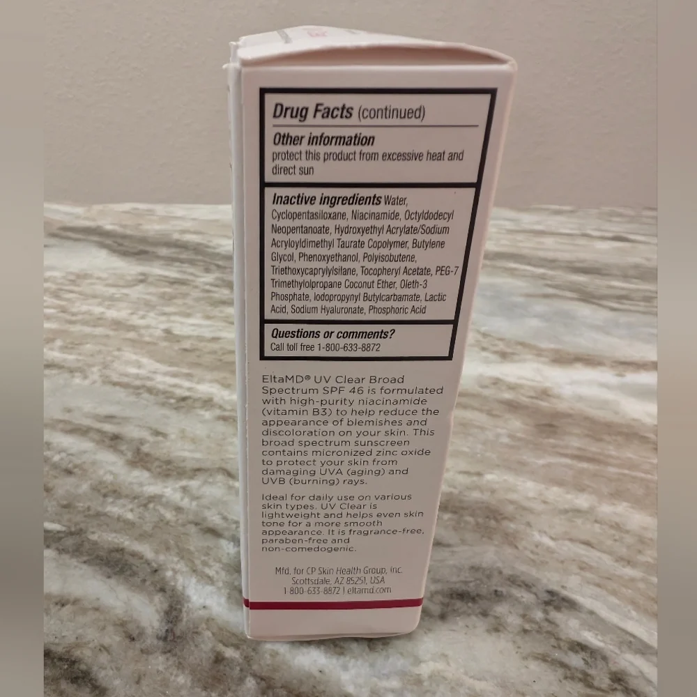EltaMD UV Clear SPF 46 Face Sunscreen - Picture 2 of 5